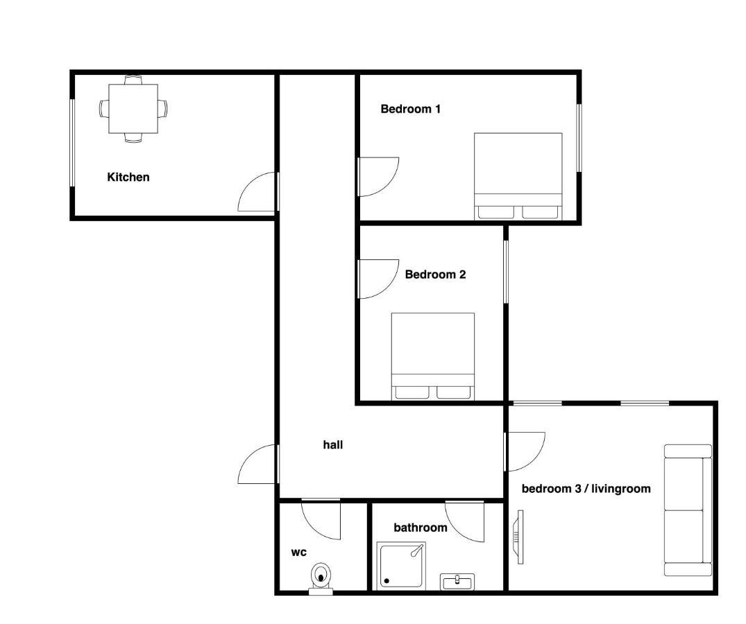 Lacplesa Downtown New 2-Bedroom Apartment Riga Kültér fotó